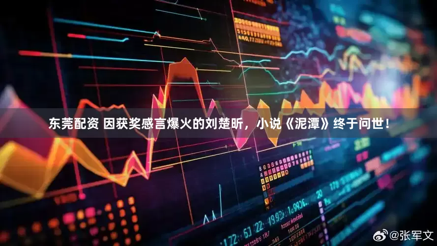 东莞配资 因获奖感言爆火的刘楚昕，小说《泥潭》终于问世！