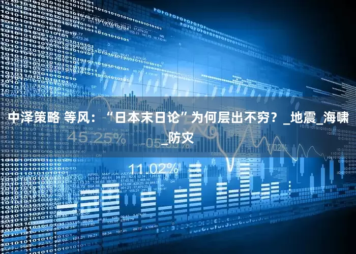 中泽策略 等风：“日本末日论”为何层出不穷？_地震_海啸_防灾